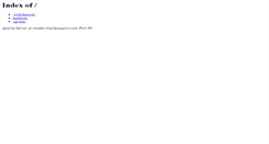 Desktop Screenshot of models.blackpassport.com